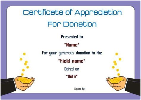 Another common type of donation is a sponsorship. Thank you certificate template - 25+ Templates For Free ...
