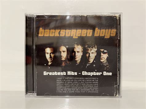 Backstreet Boys Cd Collection Album Greatest Hits Chapter One Etsy Uk