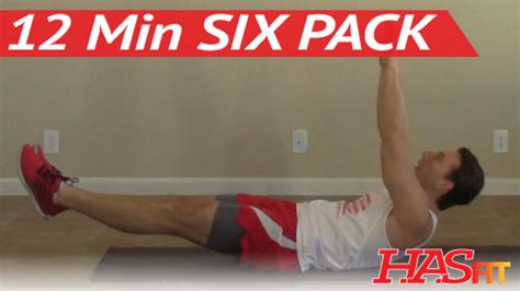 12 Min 6 Pack Workout At Home For Men And For Women Hasfit