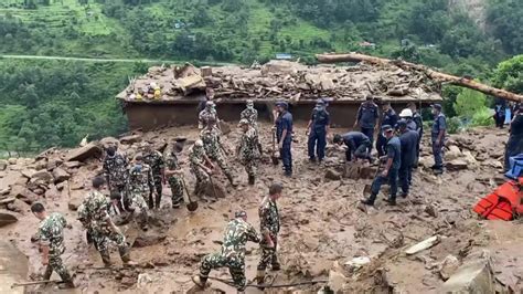 Nepal Deadly Landslides Strike Area East Of Kathmandu Video Ruptly