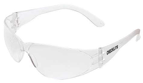 Mcr Safety Checklite Safety Glasses With Clear Anti Fog Lens