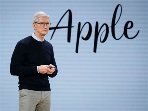 Engages in the design, manufacture, and sale of smartphones, personal computers, tablets, wearables and accessories, and other variety of related services. Tim Cook Donates Over $5 Million in Apple Stock to Unnamed ...