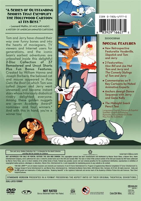 Why were there 37 cartoons? Tom and Jerry - Golden Collection - Volume 1 - The ...