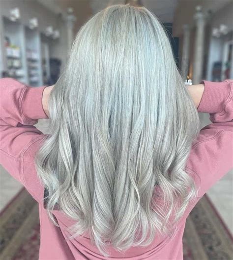 Top 30 Hairstyles For Grey Hair Over 60 2022 Updated Long Gray Hair