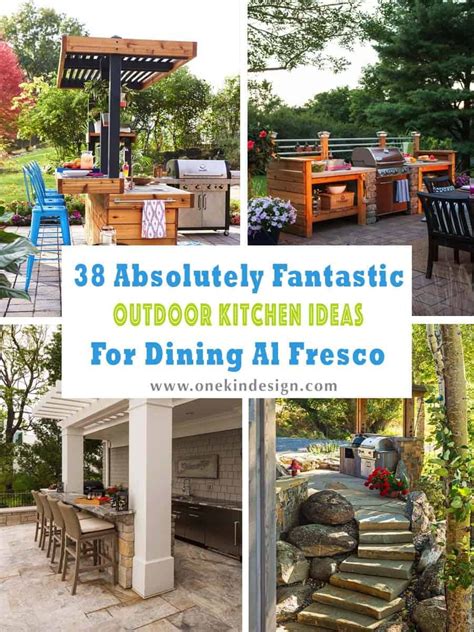 38 Absolutely Fantastic Outdoor Kitchen Ideas For Dining Al Fresco