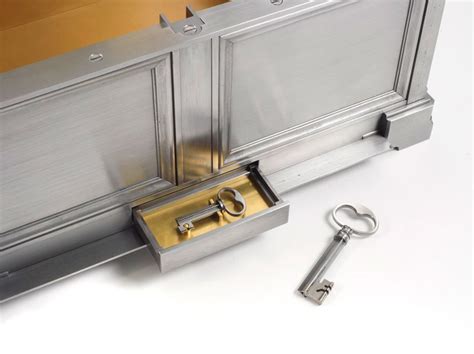 Vintage alloy puzzle box metal lock brain teaser game shell lock toys iq mind. "Coffer" Looks Like a Normal Chest at First, But It's ...