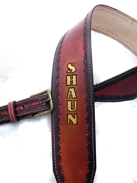 Handmade Leather Custom Banjo Strap Blog