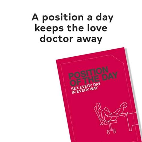 Nerve Position Of The Day Sex Every Day In Every Way Edition 1 Paperback