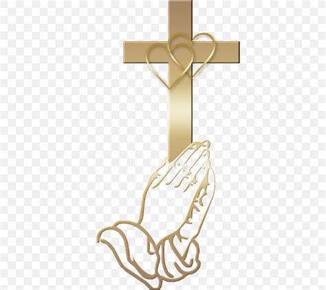 Praying Hands Cross Prayer Methodism Sticker Png 386x732px Praying