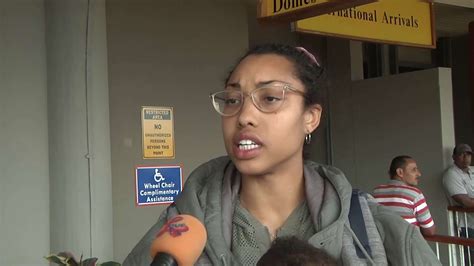 International Volleyball Star Nia Grant In Belize Love Fm Belize News