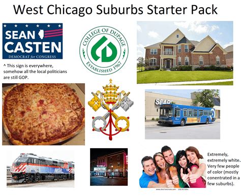 West Chicago Suburbs Starter Pack Rstarterpacks