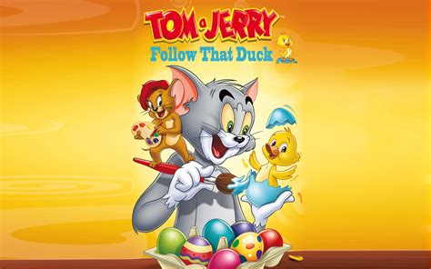 Tom And Jerry Follow That Duck Hd Wallpapers Cartoons