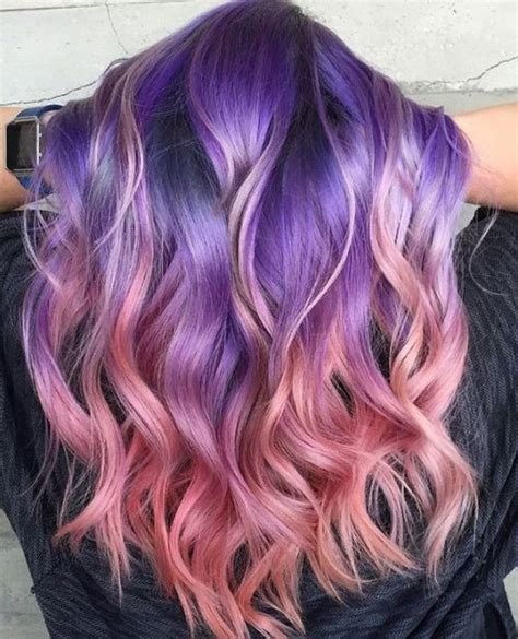 Purple And Pink Hair On Tumblr