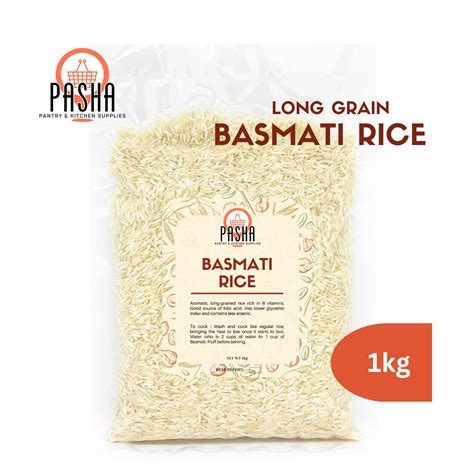 Basmati Rice Long Grain 1kg Pack Lazada Ph