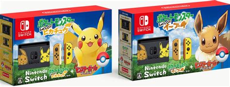 Nintendo Switch Pikachu And Eevee Edition Announced For North America And