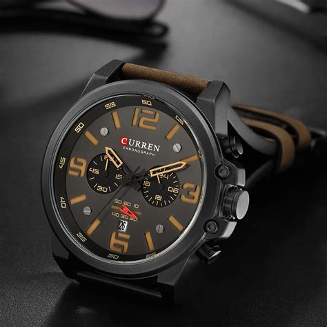 Αγορά Άνδρες S ρολόγια Curren 8314 Mens Watches Top Brand Luxury