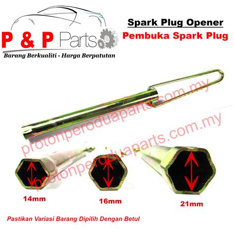 They create the electric spark which ignites the air and fuel mixture in the internal combustion each cylinder has its own spark plug for the ignition of its air and fuel mixture. Pembuka Spark Plug Spanar / Spark Plug Opener Spannar ...