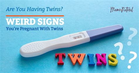 Twin Pregnancy 10 Weird Signs Youre Carrying Two Babies