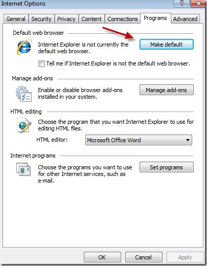 By default, microsoft edge (internet explorer) is the default web browser in windows 10. internet explorer - How to prevent Google Chrome from ...