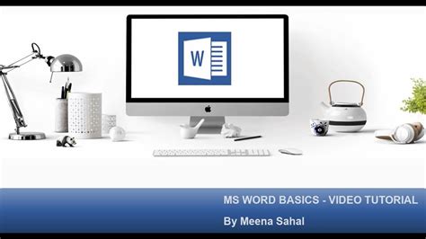 Microsoft Word For Beginners A Step By Step Guide Youtube