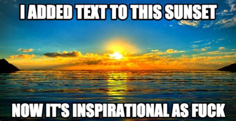 I Added Text To This Sunset Meme Love Quotes Funny Funny Laugh