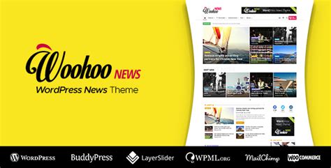 Woohoo V Wordpress News And Magazine Multi Concept Website Theme Nulled JOJOThemes