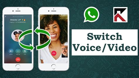 How To Switch Between Voice And Video Calls On Whatsapp Iphone Youtube