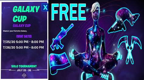 How To WIN The Galaxy Cup In Fortnite Free Galaxy Scout Skins NOW