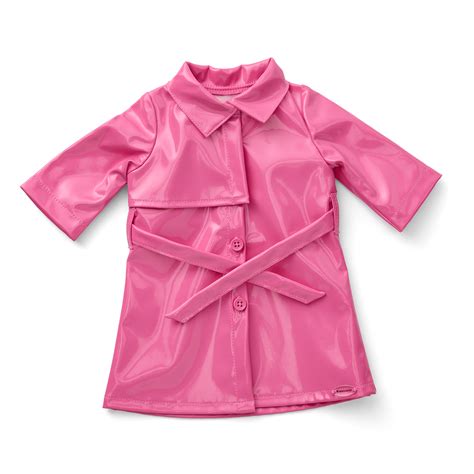American Girl® X Something Navy Perfectly Pink Trench For 18 Inch Doll