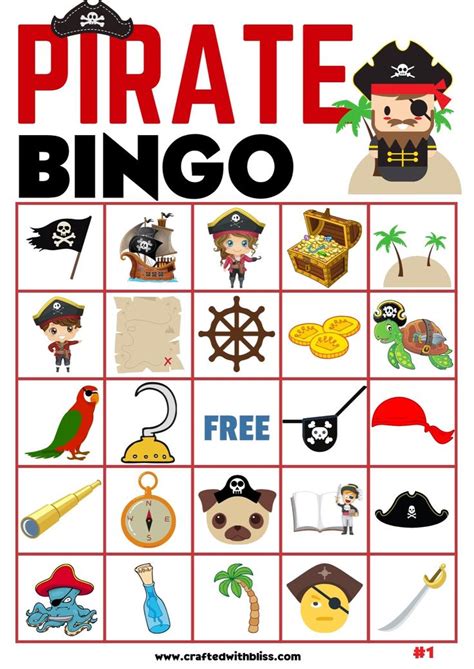 Pirate Bingo Cards Printables Pirates Bingo Cards Bingo Cards Printable Images And Photos Finder