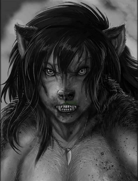 Alpha Werewolf Girls Anime Anime Girl
