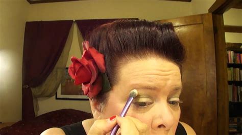 Easy Everyday Vintage Pin Up Makeup Tutorial Youtube