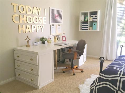 My Glam Malm Desk - IKEA Hackers | Ikea desk, Ikea desk hack, Desk hacks