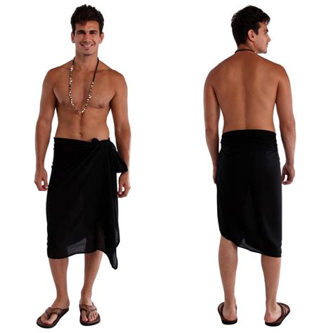 Lack solid is ontstaan in 2016 als pop/rockcoverband. Solid Black Mens Sarong FRINGELESS