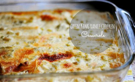 There's spicy southwestern ranch and frontier ranch (a. The Sassy Southerner: the king of casseroles: green king ...