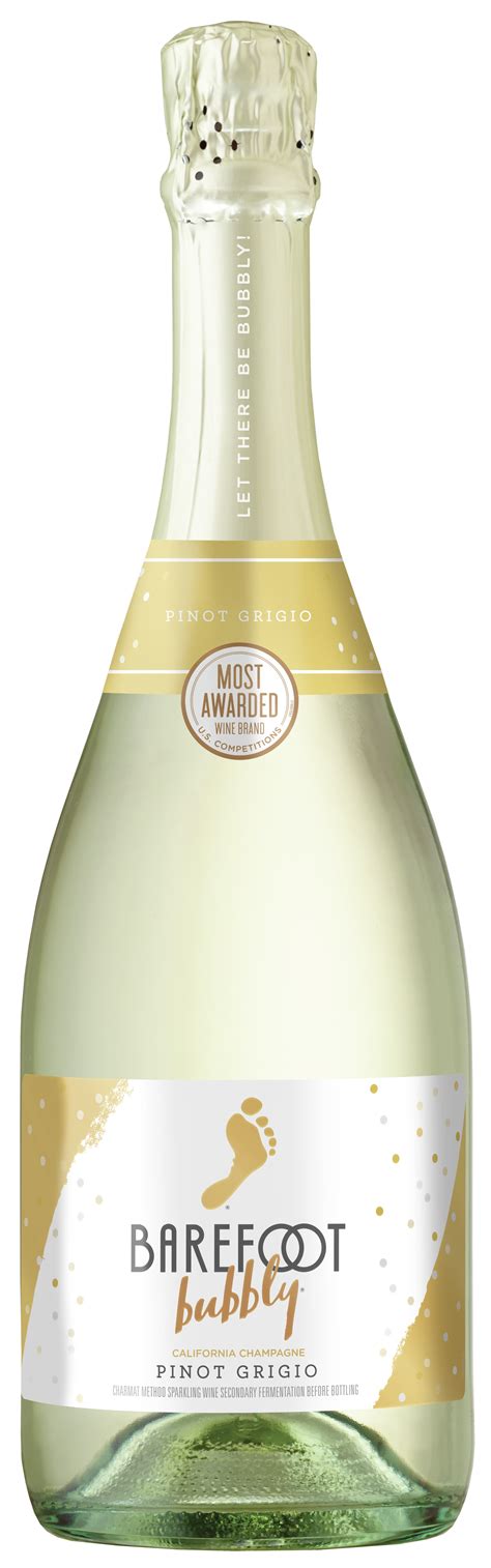 Barefoot Bubbly Pinot Grigio Champagne Wine 750ml Walmart Inventory