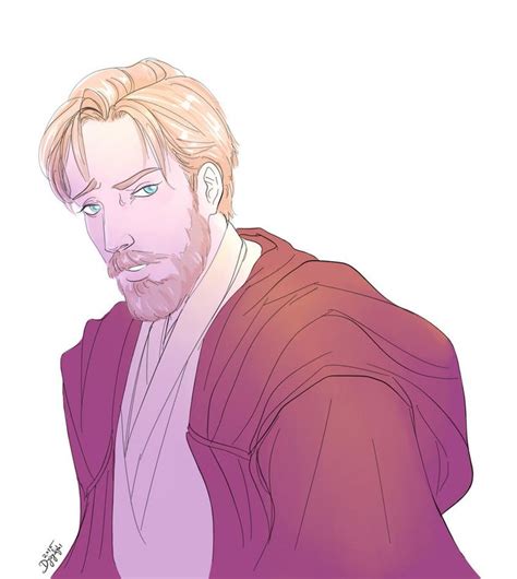 Amongst jedi who see themselves as keepers of the peace obi wan strives to actually achieve this goal. Like this is all I draw anyways lol | Star wars art, Obi ...