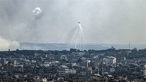 Israel Used White Phosphorus In Gaza Attack Human Rights Watch Finds