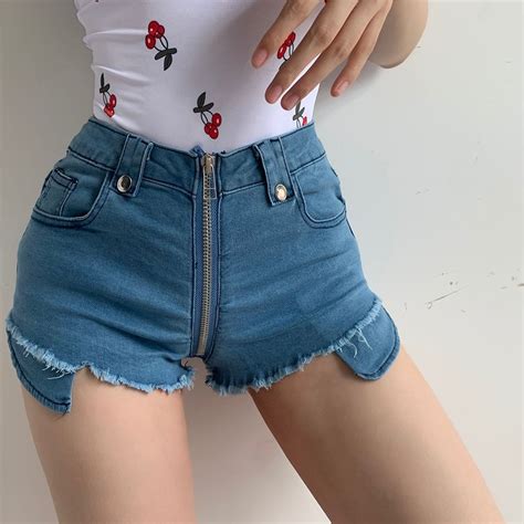 25 Aesthetic High Waisted Shorts Korean Shorts Outfit 666423