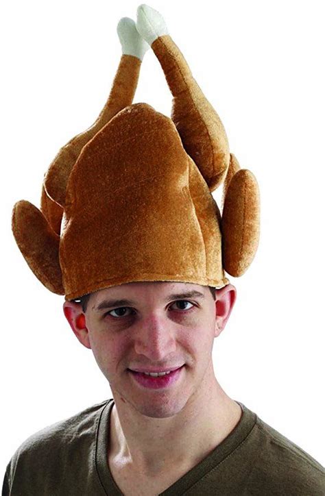 Thanksgiving Roasted Turkey Hat Thanksgiving Costumes Turkey Hat Funny Hats