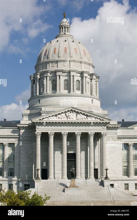 Usa Missouri Jefferson City Missouri State Capitol Building Stock
