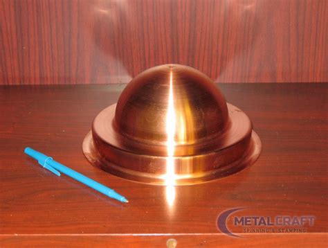 Architectural Metal Spinning Copper Cap Metal Craft Spinning And