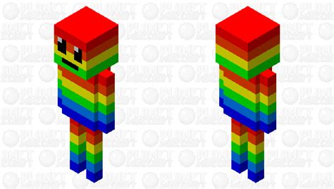Rainbow Guy Minecraft Mob Skin