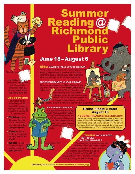 Richmond Public Library Staff Picks Were Getting Ready For Summer