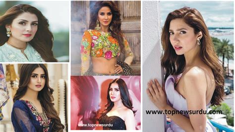 Top 5 Pakistani Actresses Top News