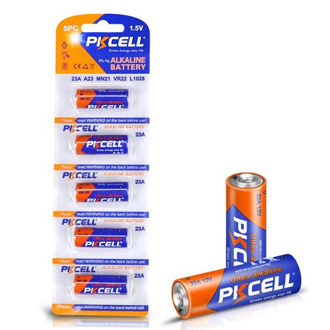 Buy Pkcell A23 23a 12v Alkaline Battery 12v Specialty 23ae Battery