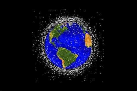 How Much Space Junk Hits Earth Space
