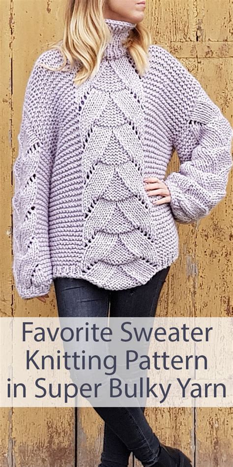 Quick Sweater Knitting Patterns In The Loop Knitting