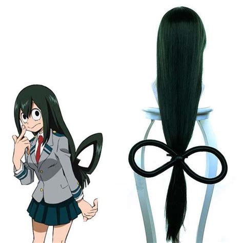 Boku No Hero Academia My Hero Academia Tsuyu Asui Cosplay Wig Anime