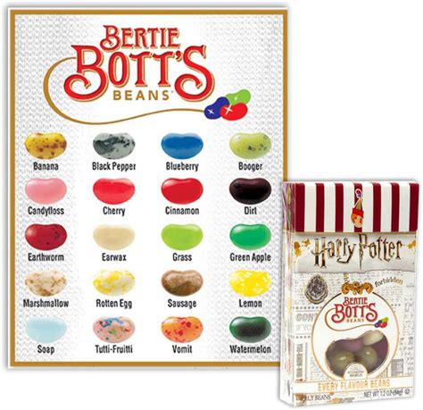 Harry Potter Bertie Botts Every Flavour Jelly Belly Beans 12 Oz 34g X3